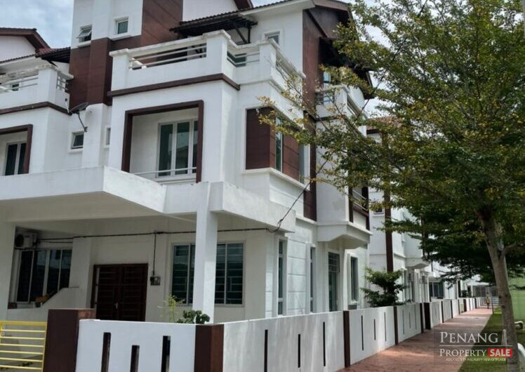 For Sale Triple Storey End Lot Taman Villa Setia Bukit Tengah Bukit Mertajam Pulau Pinang