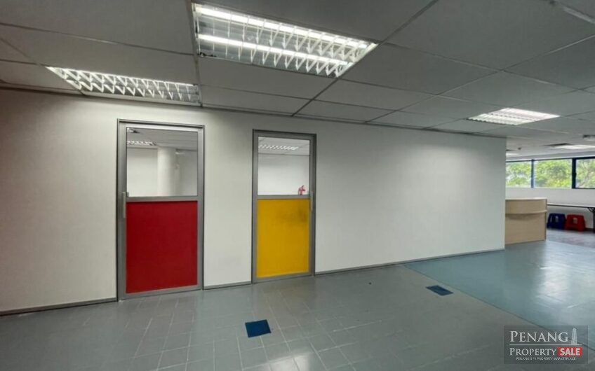 OFFICE RENT JALAN TANJUNG TOKONG FACING MAIN ROAD WITH ELEVATOR