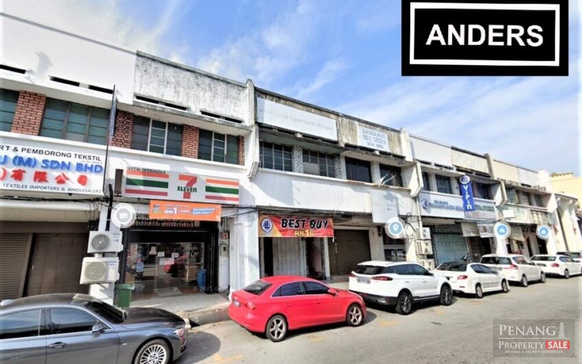 Two Storey Shop House Chulia Street Face Main Road Georgetown UNESCO FOR SALE