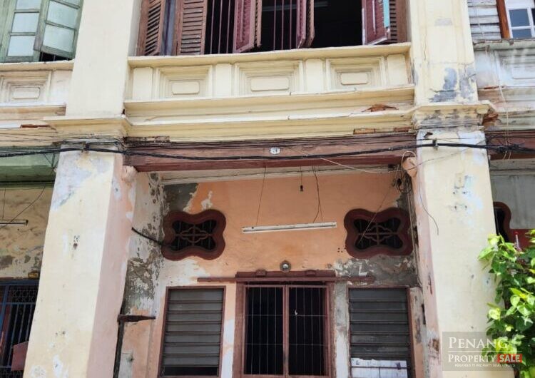 2 Storey Shophouse Lorong Prangin Georgetown suitable for cafe