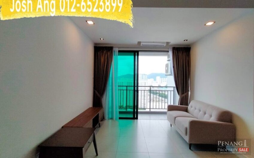 3 Residence Jelutong 845sqft Fully Furnished Seaview Move in Condition