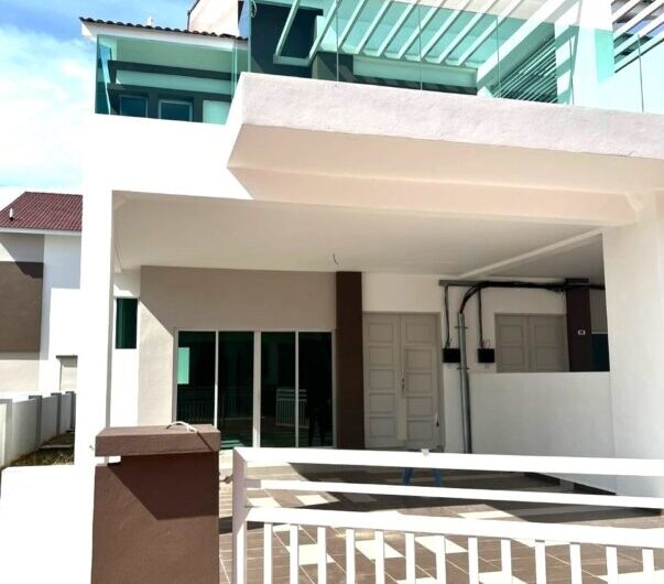 Tambun Royale City Royal Height End Lot 2 Storey Landed Terrace Gated Guarded Simpang Ampat For Sale