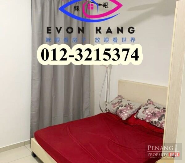 Artis 3 @ Jelutong 700SF Partially Furnished Easy Access Location 1cp