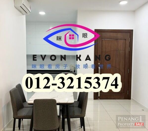 Q1 @ Bayan Lepas 1000SF Fully Furnished Kitchen Renovated Simple Nice