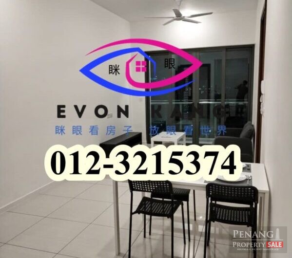 Q2 @ Bayan Lepas 950sf Dual Key Fully Furnished Kitchen Renovated