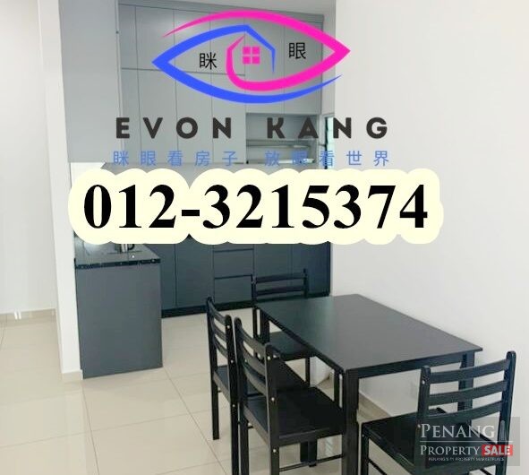 The Amarene @ Bayan Lepas 900sf Fully Furnished 2 Rooms Unit Renovated