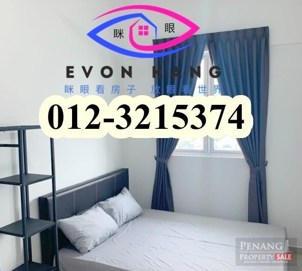 The Amarene @ Bayan Lepas 900sf Fully Furnished 2 Rooms Unit Renovated