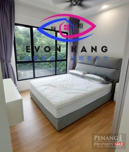 Tri Pinnacle@Tanjung Tokong 800sf Fully Furnished Parking Side by Side