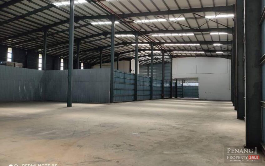 Factory Warehouse Perai Jalan Baru 40Ft Ceiling Rare in Market