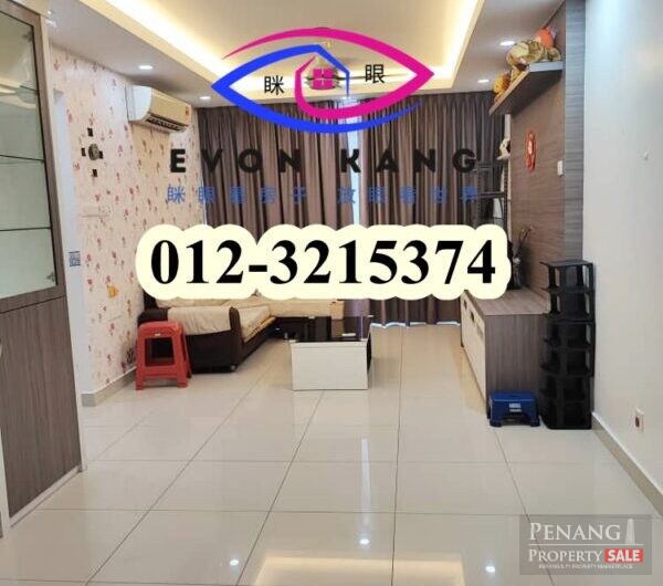 Garden Ville @ Sungai Ara 1115SF Fully Furnished and Kitchen Renovated
